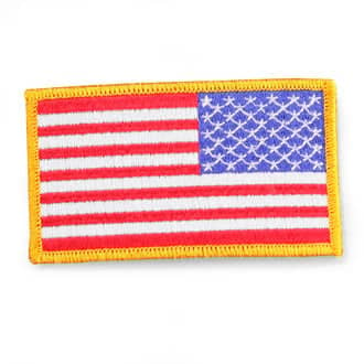 American USA Star flag Voyage Sports paix Emblème Vêtements Veste iron on patch 