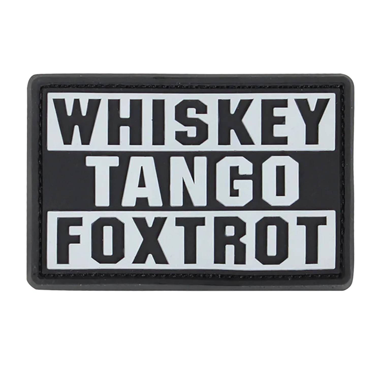 CONDOR WHISKEY TANGO FOXTROT PVC PATCH