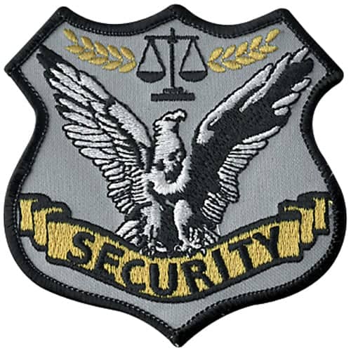 Penn Emblem Security Emblem with Eagle