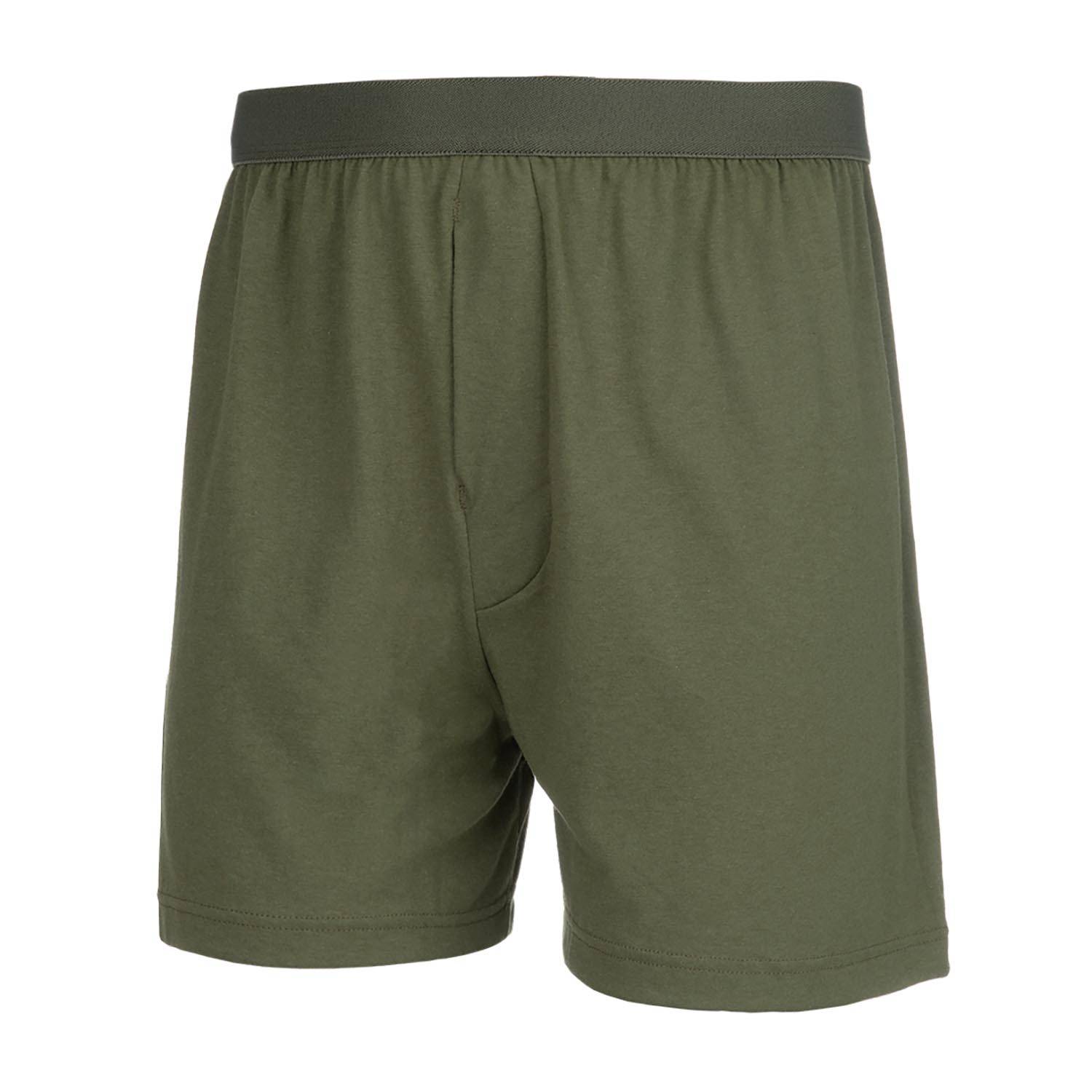 DUKE JERSEY BOXER SHORTS, 2 PACK IN OLIVE