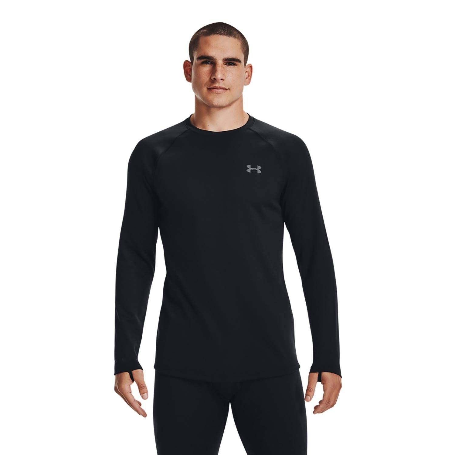Under Armour Men's UA Base 4.0 Crew Shirt, Packaged