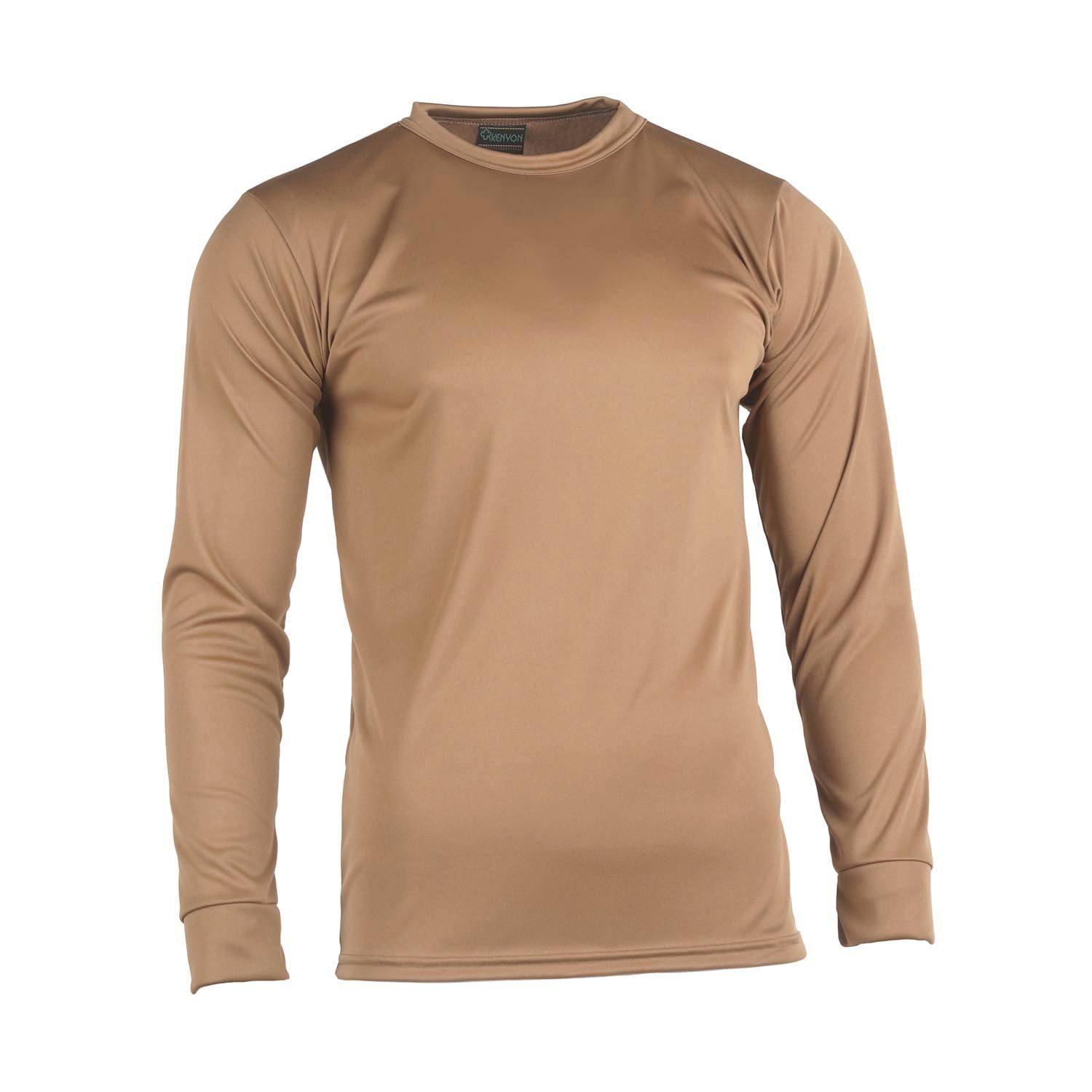 トップス Heavy Weight Thermal Long Sleeves Coyot Kenyon Men's Silk Weight Thermal Long Sleeve Top | Galls