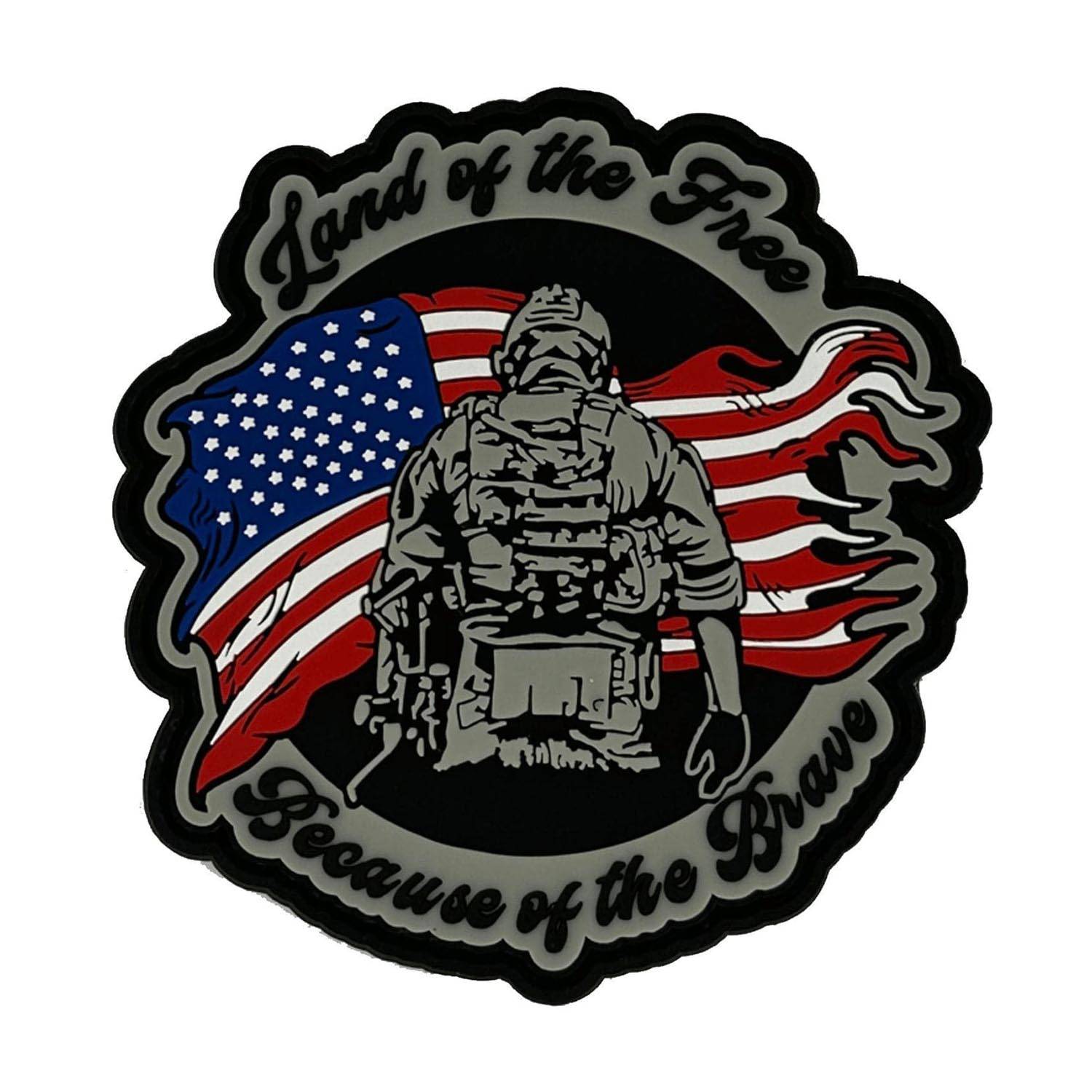 Tactical Gear Junkie "Land of the Free Because of the Brave"