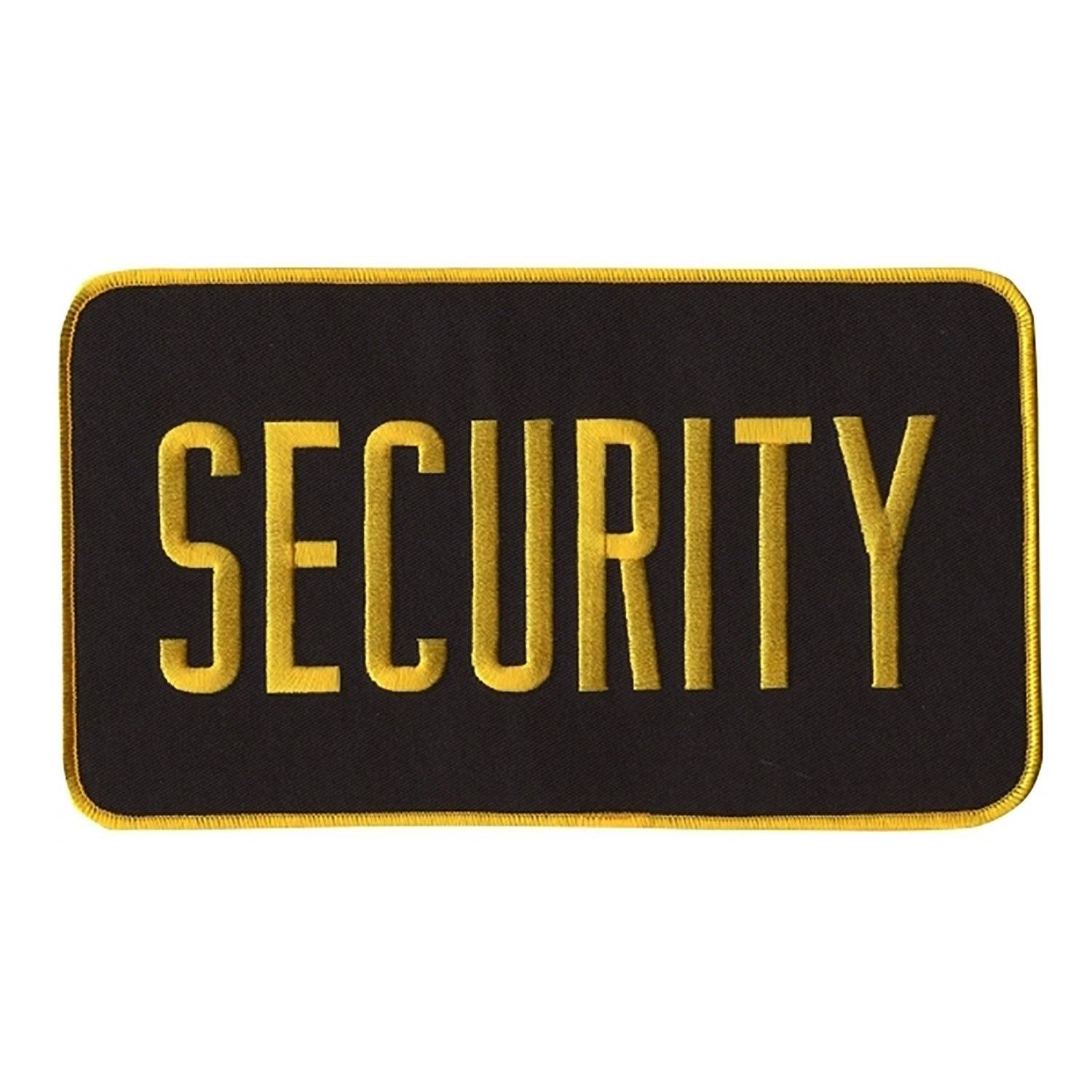 Heros Security Back Patch 9 X 5