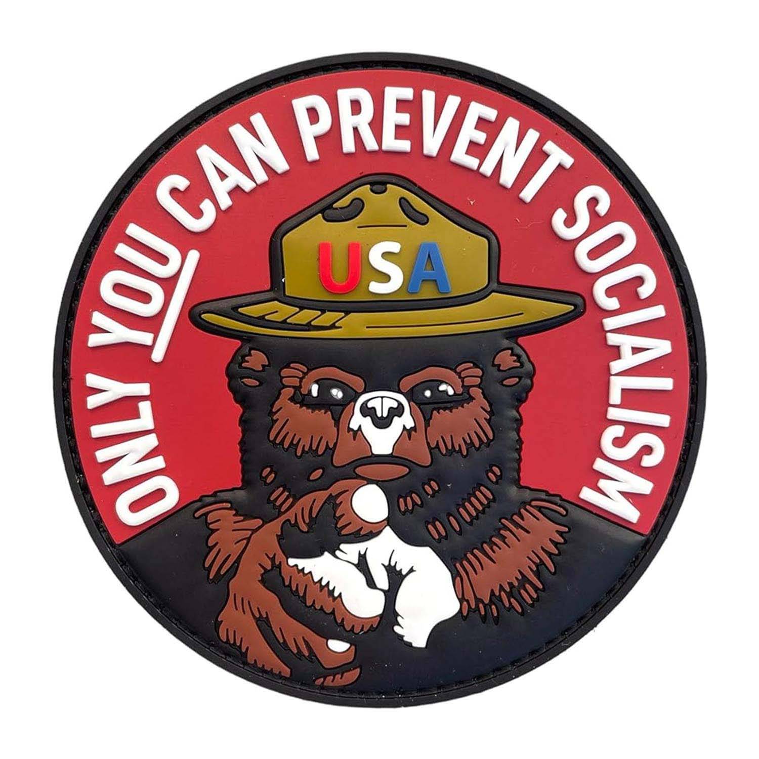 Shellback Tactical Only You Can Prevent Socialism Morale Pat