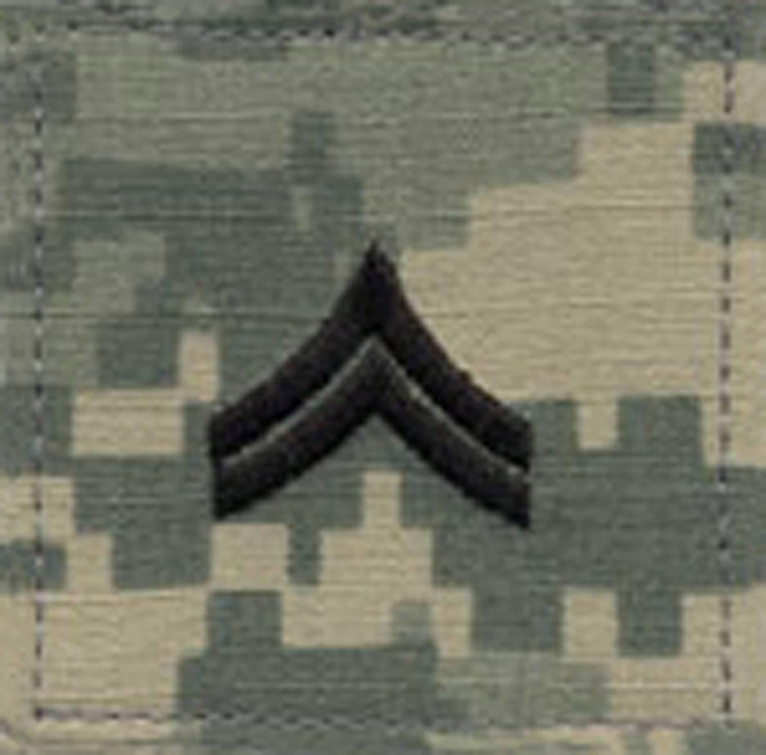 Hero's Pride ACU Rank with Hook Fastener