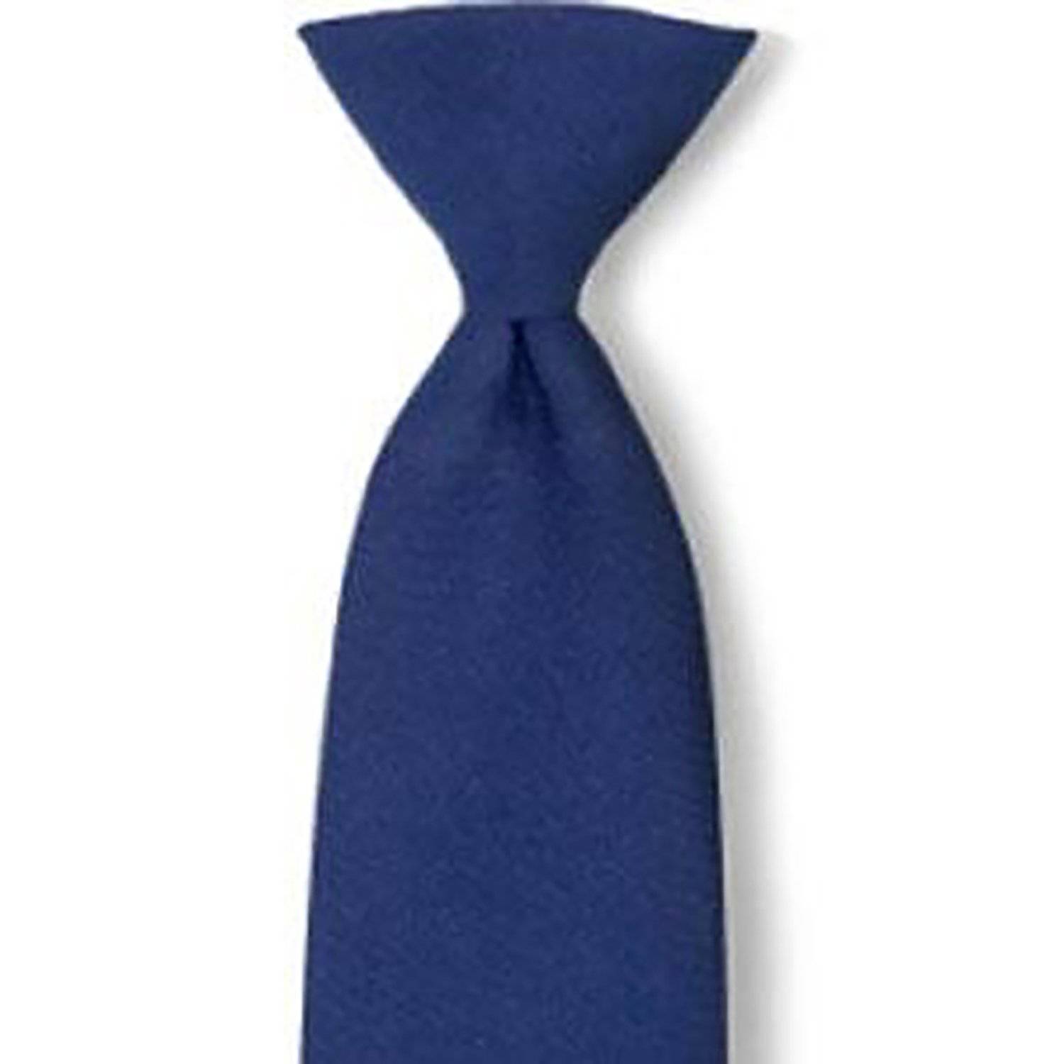 Samuel Broome Wool and Polyester Clip On Tie