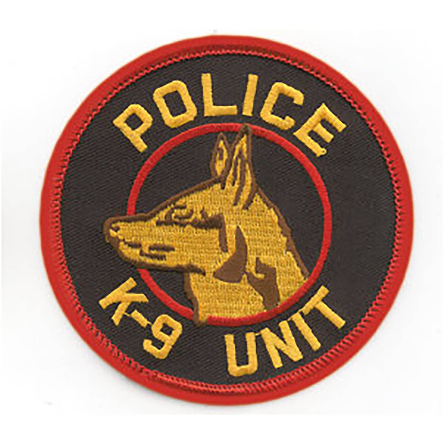 Premier Emblem Police K9 Unit Circle Patch