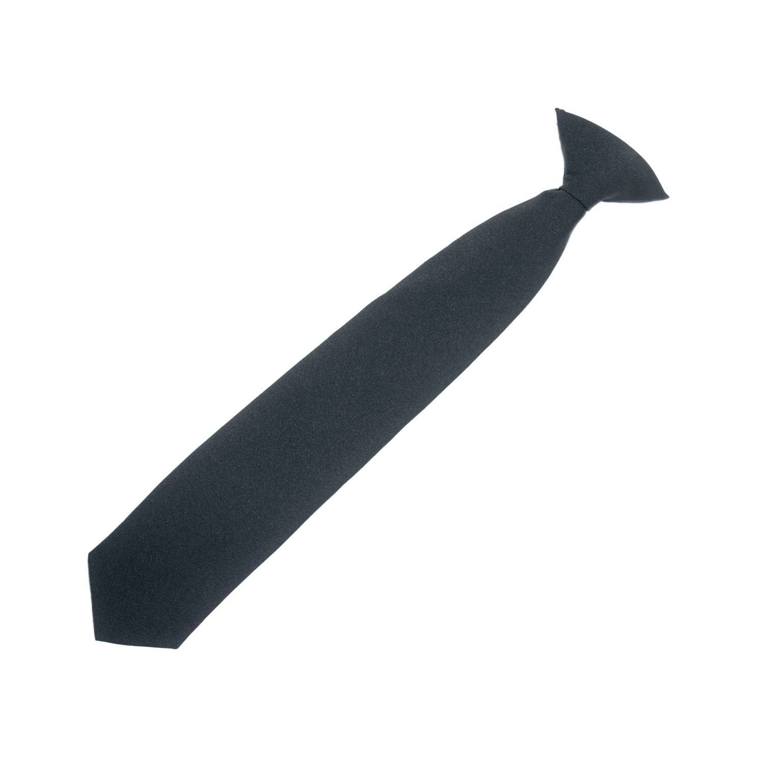 TACT SQUAD MEN'S POLYESTER CLIP-ON TIE