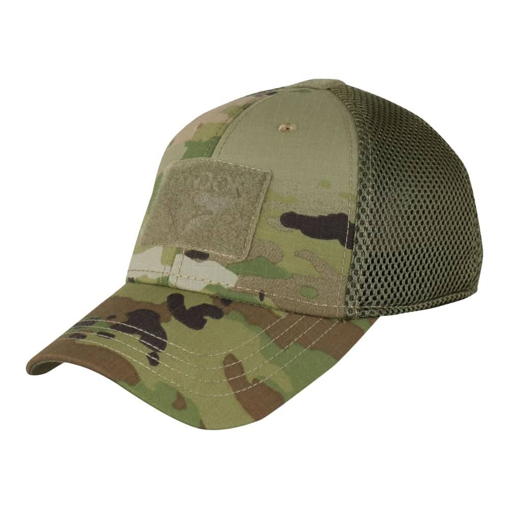 CONDOR FLEX TACTICAL MESH CAP IN SCORPION OCP