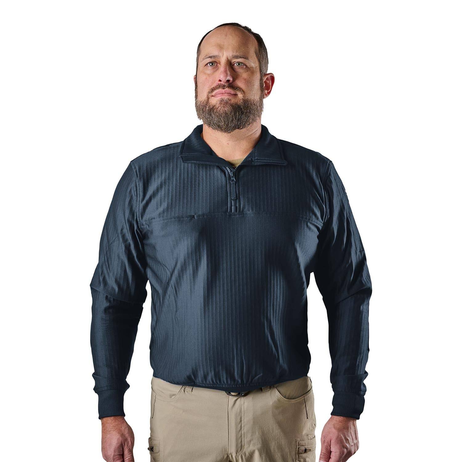 TRU-SPEC 24-7 GRID FLEECE ZIP THRU JOB SHIRT