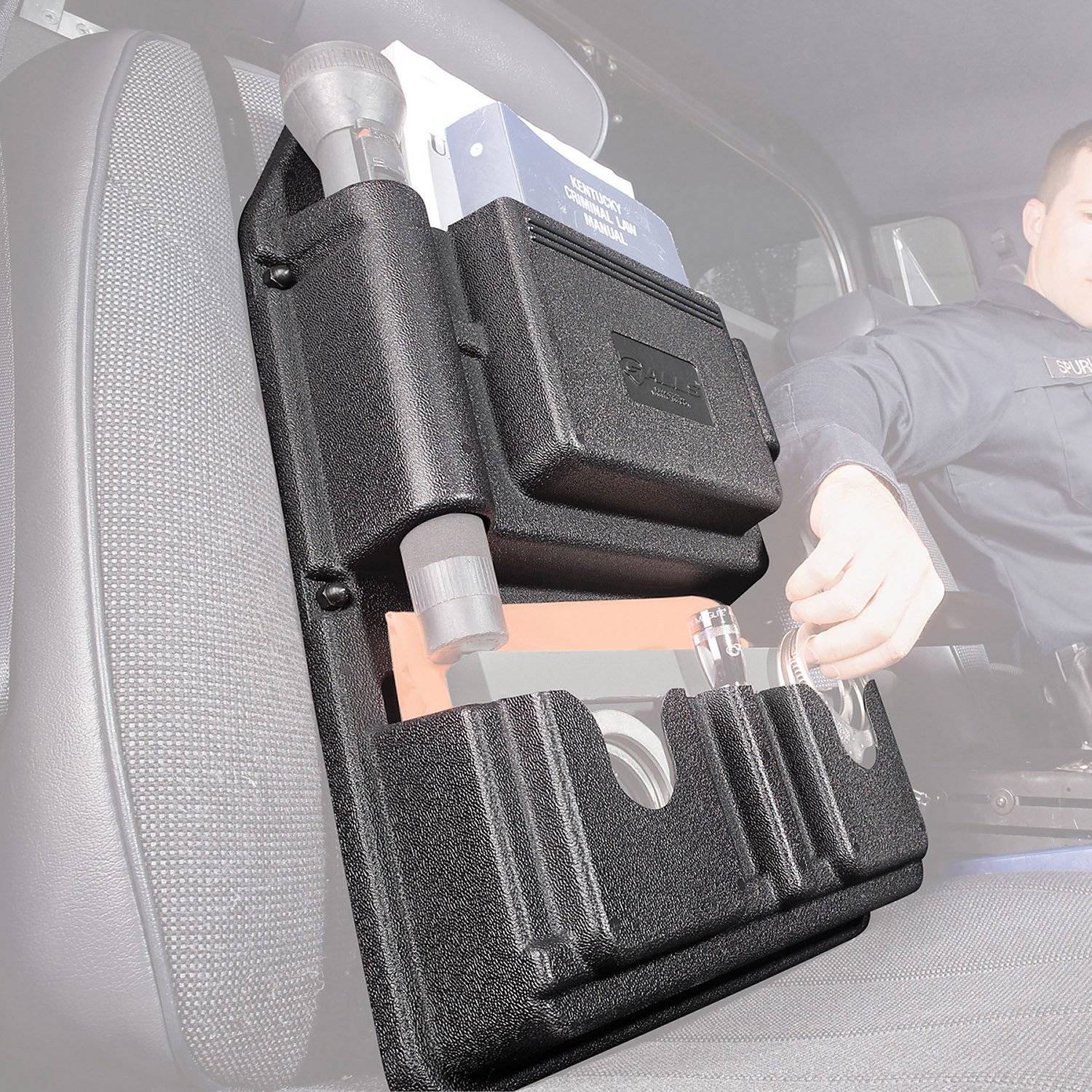 Galls Molded Car Seat Organizer Police Organizer