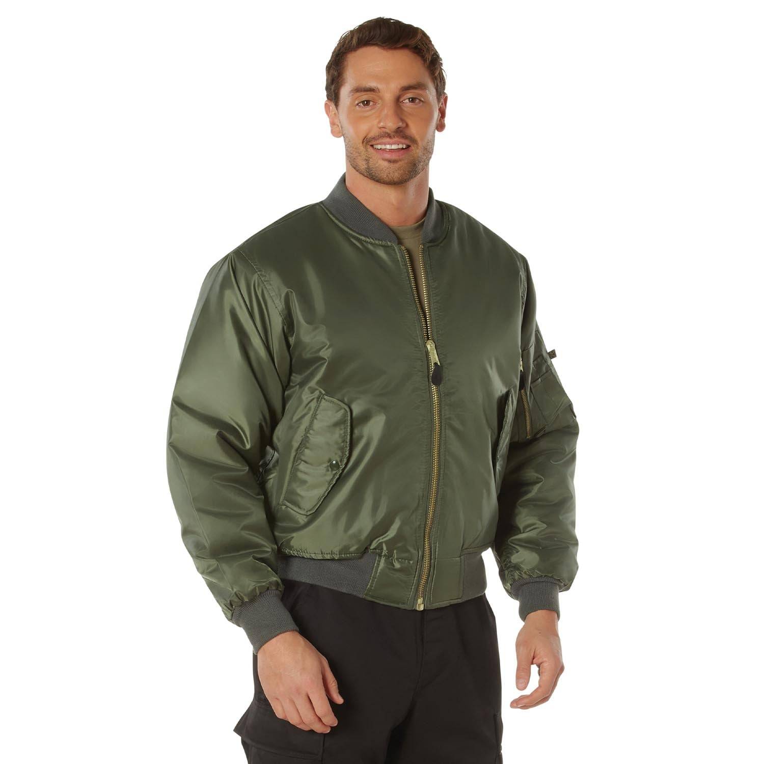 ROTHCO MA-1 FLIGHT JACKET IN SAGE