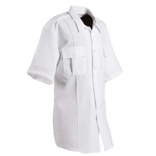 HORACE SMALL SENTRY PLUS SHORT SLEEVE HIDDEN ZIPPER SHIRT