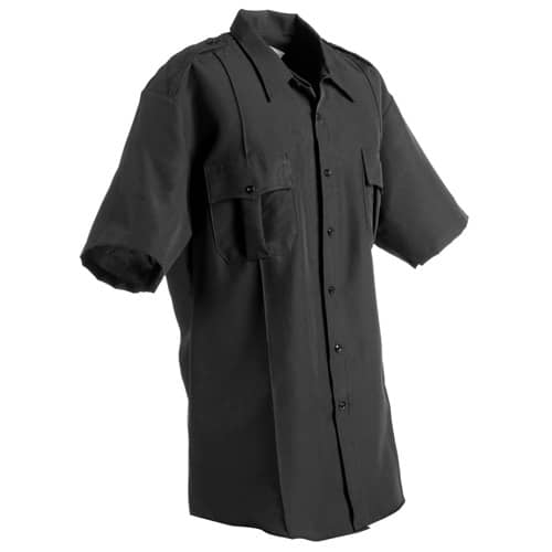 HORACE SMALL SENTRY PLUS SHORT SLEEVE HIDDEN ZIPPER SHIRT