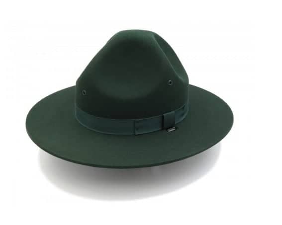 ZL329 - STRATTON F-40 FELT CAMPAIGN STYLE HAT - NO EYELET