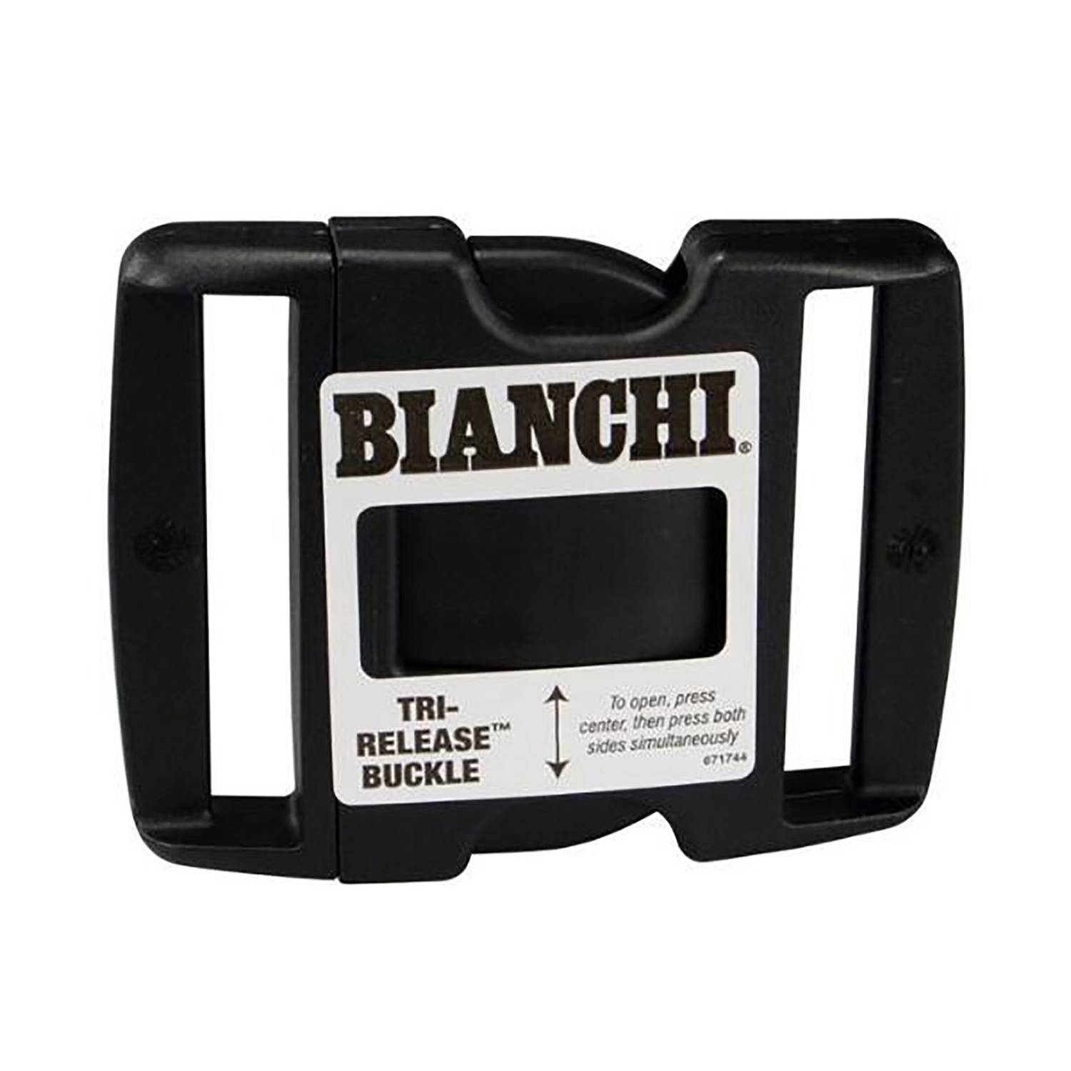 Bianchi 90061 Tri-Release Replacement Buckle for 1.50" Belts 