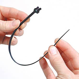 Sirchie 12" Nylon Releasable Evidence Ties