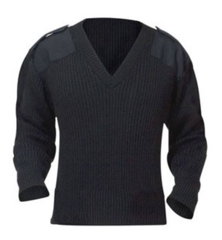 A+ Career Apparel ACRYLIC COMMANDO SWEATER