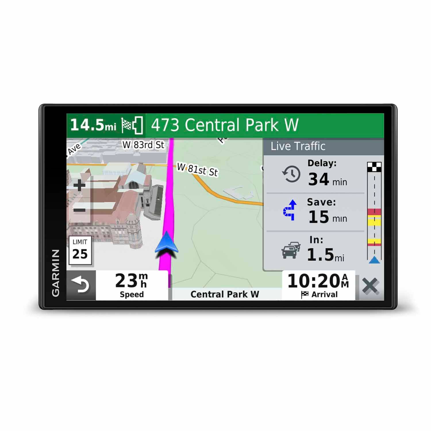Garmin DriveSmart 65 GPS with Traffic Navigator