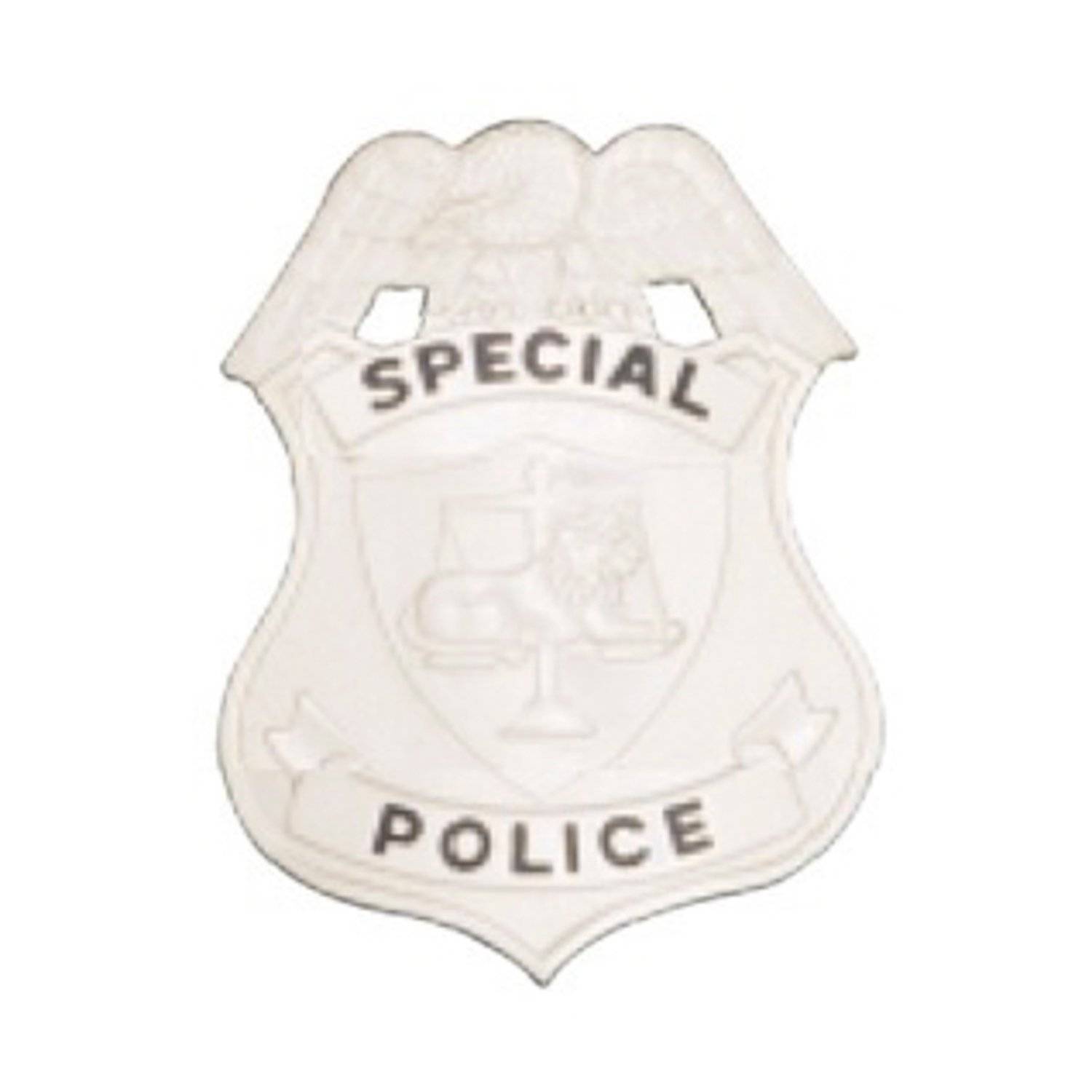 Hero's Pride Special Police Shield With Lion Hat Badge