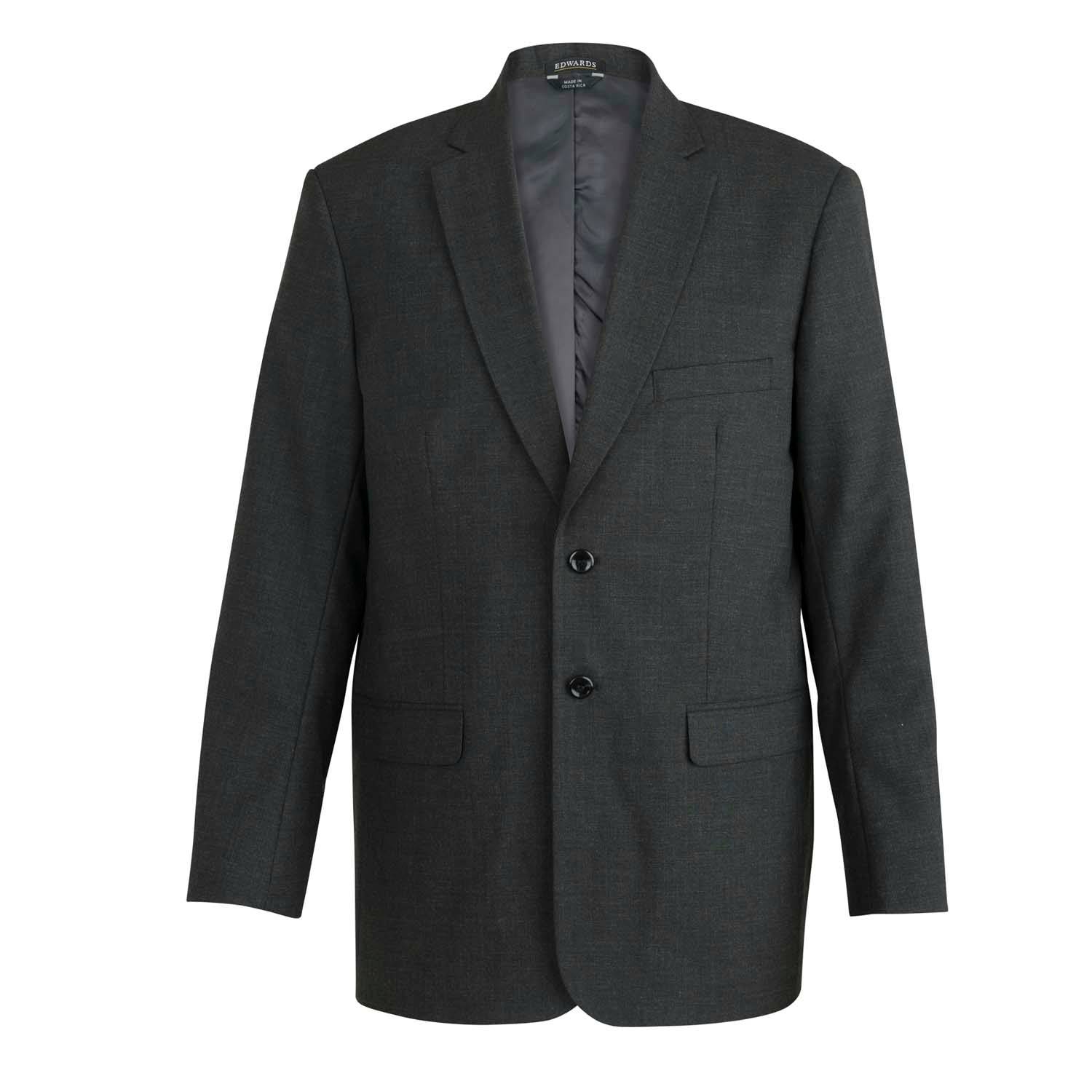 Edward's Men's Single Breasted Suit Coat