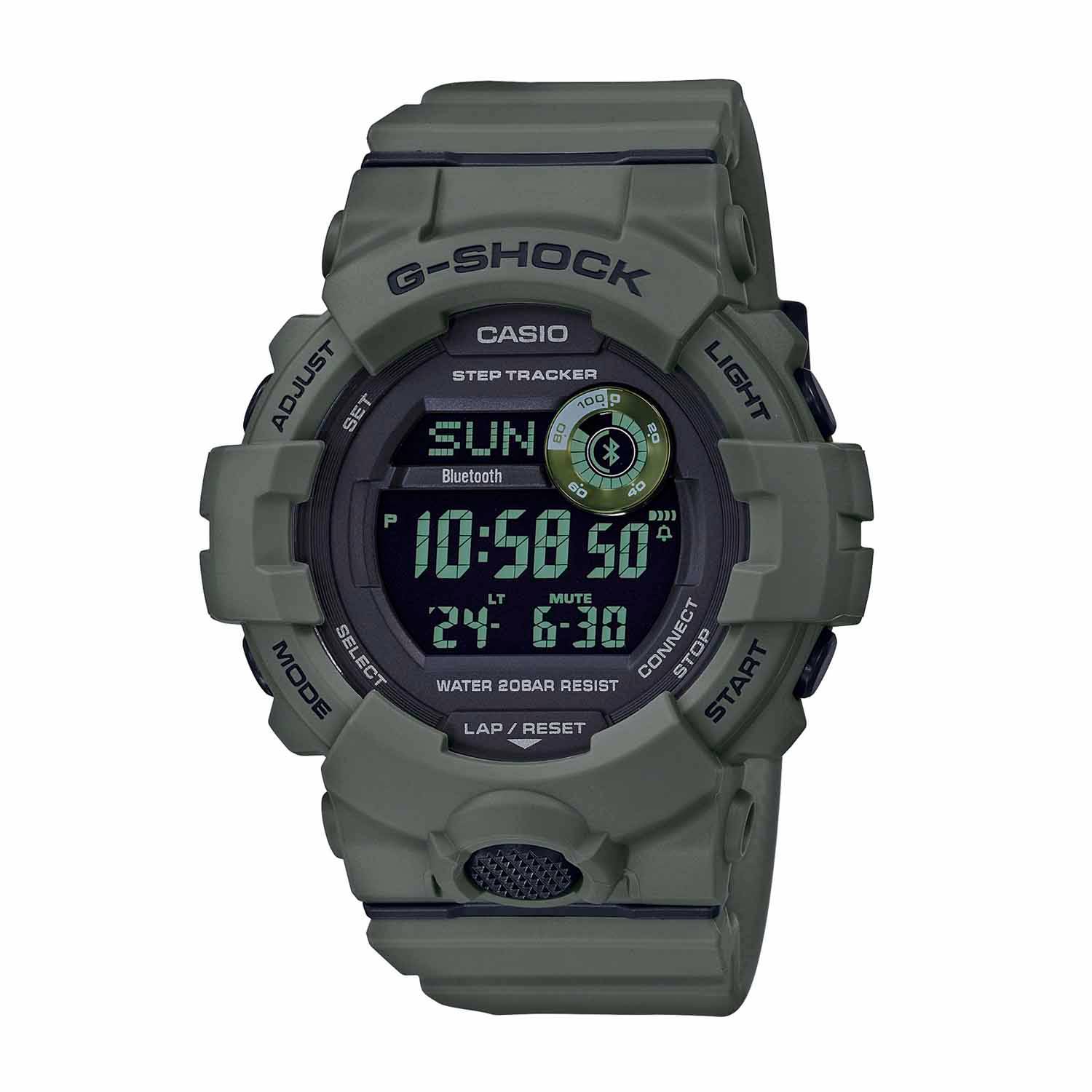 Casio G-Shock Watch (Olive Drab Green) - GBD800UC-3