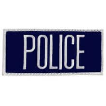 LawPro Police Rectangle Patch, 4" x 1 7/8"
