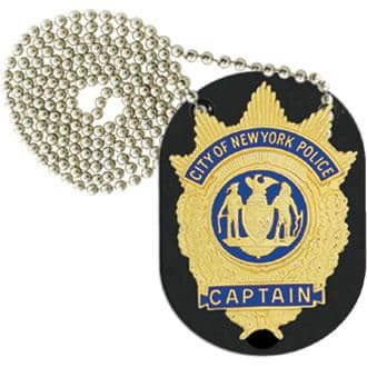 Strong Clip On Badge Holder and Chain
