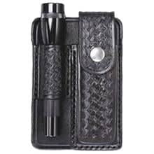 LawPro Leather Combo Mini Maglite Knife Carrier