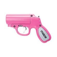 Mace Pepper Spray Gun, Pink with LED Light