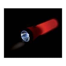 Life Gear GLOW Waterproof Flashlight, Red
