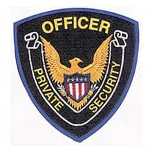 LawPro Private Security Officer Shoulder Patch