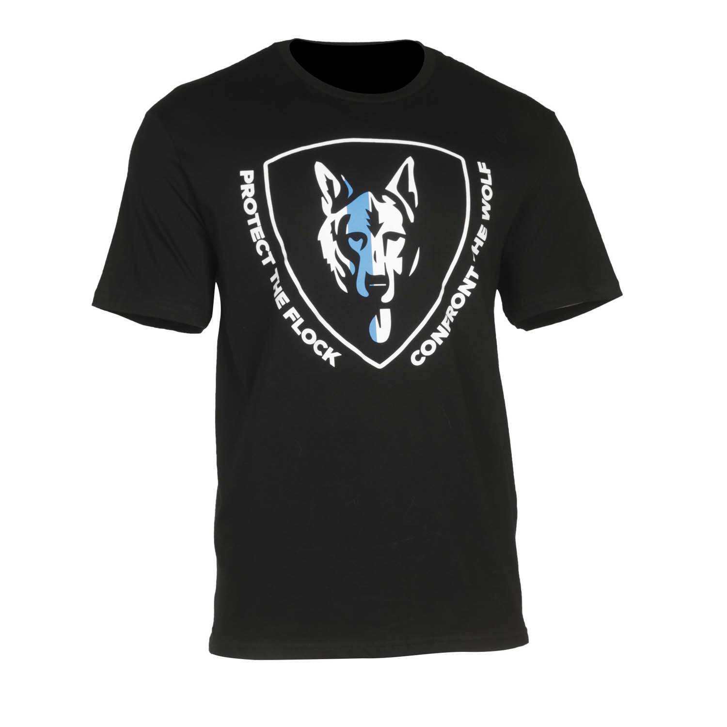 Galls "Protect the Flock" Black Graphic T-Shirt