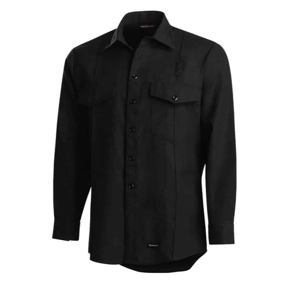 Work Rite Shirts Workrite Flame Resistant Fire Fighter Long Sleeve Shirt