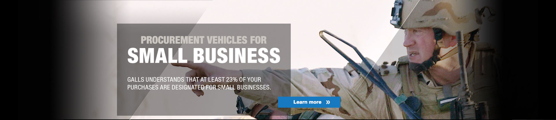 Procurement vehicles for small business